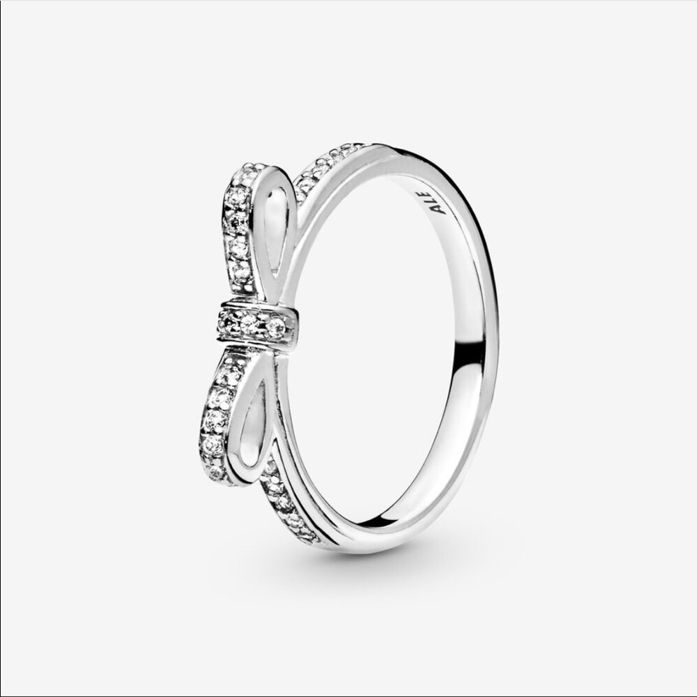 Pandora Bow Sterling Silver Ring